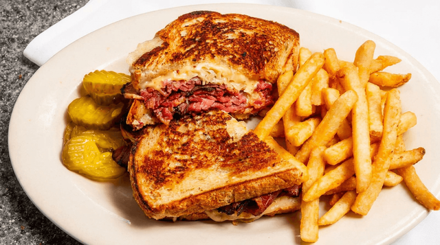 Pastrami Reuben.